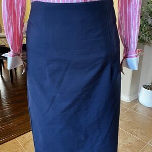 Navy Blue Women's Skirt